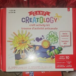 Creatology NWT Camp Craft Activity Kit - Multicolor Fun 6 & Up NEW